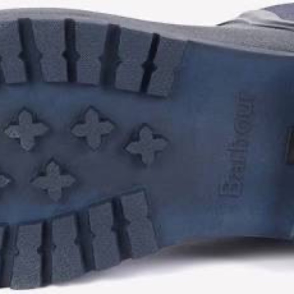 NEW Barbour Women's Wilton Wellington Ankle Rain Boots WATERPROOF BOOTIES Navy - Picture 3 of 5